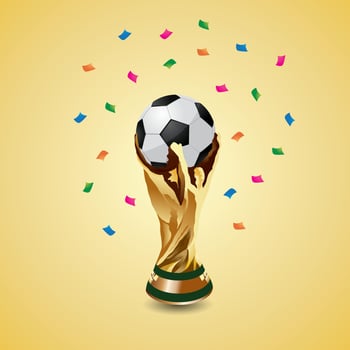 vector of Fifa World Cup Trophy