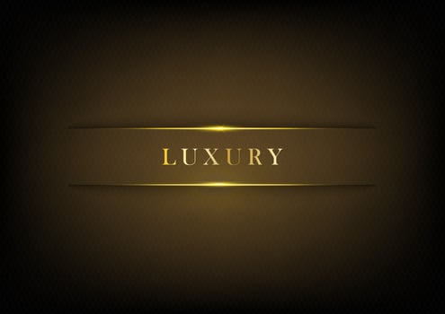 Abstract brown luxury background with light effected. Vector geometric graphic pattern with stripe gold lines and shadow for poster, flyer, brochure, presentation, template, banner.