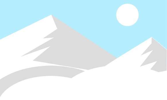 Winter illustration design, the view when winter comes vector