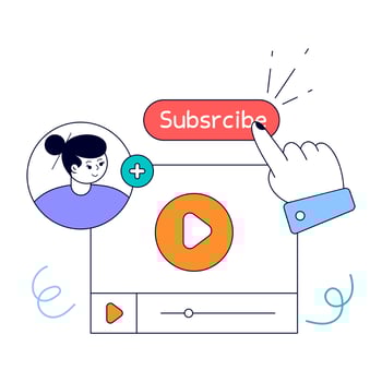 An animated design of Social Media vector