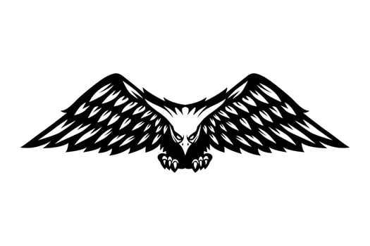eagle facing attack vector logo