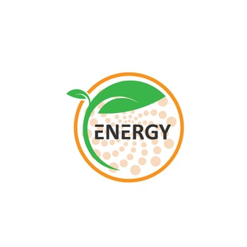 energy logo san eco technology electric vector