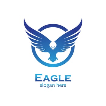 Eagle logo images vector