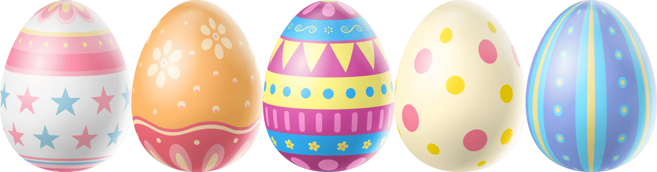 Happy Easter Day colorful egg png