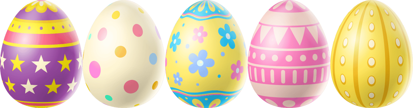 Happy Easter Day colorful egg png