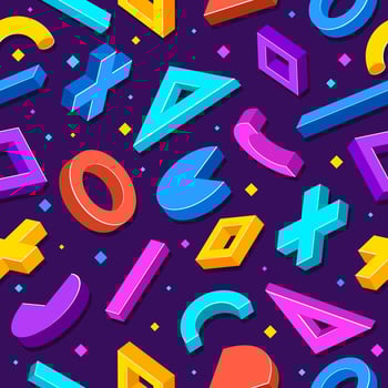 3D Geometric Pattern vector