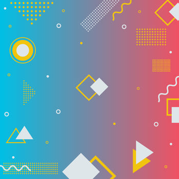 Abstract geometric background. Memphis element illustration template. For banner, flyer, cover, poster, book, artwall, printed. Eps 10 vector