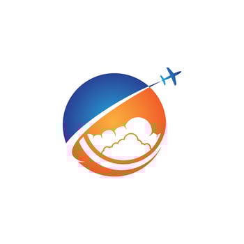 Travel symbol vector icon