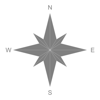 Compass Silhouette for Icon, Symbol, Apps, Website, Pictogram, Art Illustration or Graphic Design Element. Format PNG