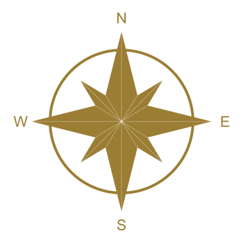 Compass Silhouette for Icon, Symbol, Apps, Website, Pictogram, Art Illustration or Graphic Design Element. Format PNG