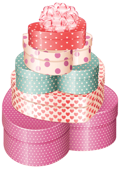 Heart Gift Boxes png