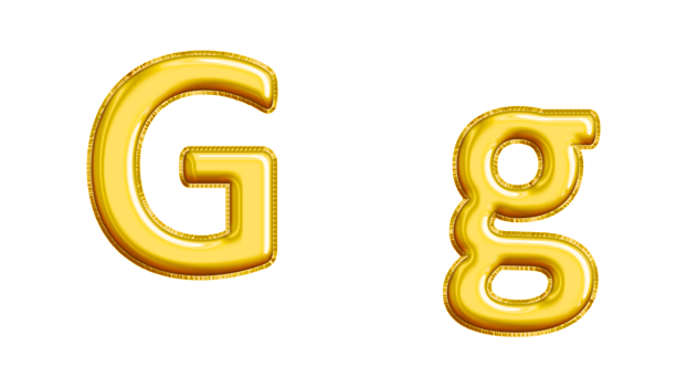 Gg Isolated Balloon Text Effect. You can use this asset for content like as Birthday, Party, Anniversary, Education, Carnival, Celebrate, Wedding, Valentine, Christmas, Happy New Year etc. png