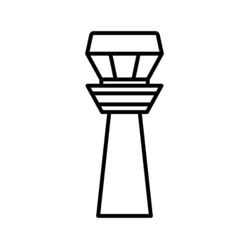 Control Tower Vector Icon