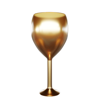 glass of champagne isolated png