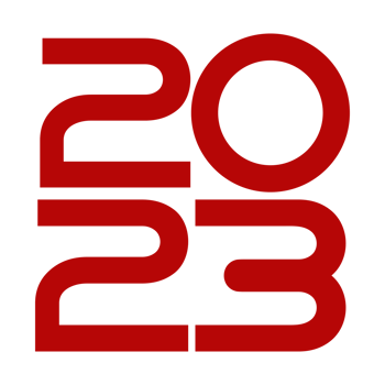 Happy New Year 2023 Design Illustration for Calendar Design, Website, News, Content, Infographic or Graphic Design Element. Format PNG