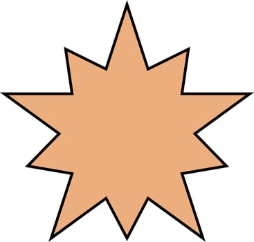 Retro Shape Decorative Element Vector