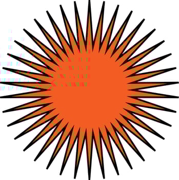 Retro Shape Decorative Element Vector