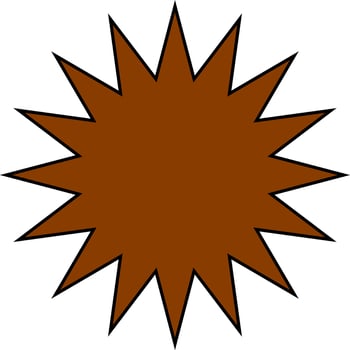 Retro Shape Decorative Element Vector
