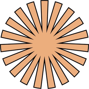 Retro Shape Decorative Element Vector