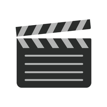 Clapper board vector design