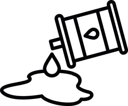 Oil Spill Vector Icon