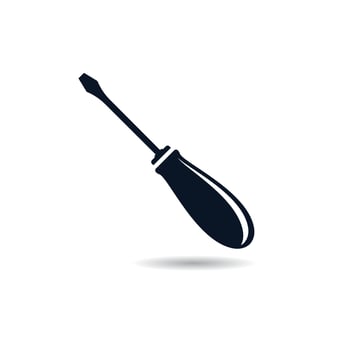 Screwdriver icon vector illustration