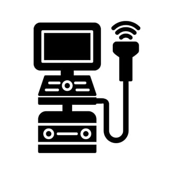 Ultrasound Machine Vector Icon