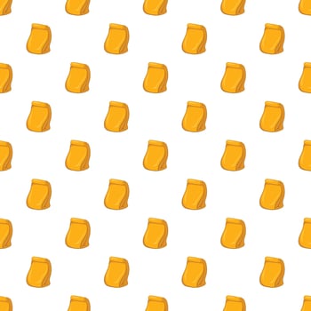 Paper packing pattern, cartoon style vector