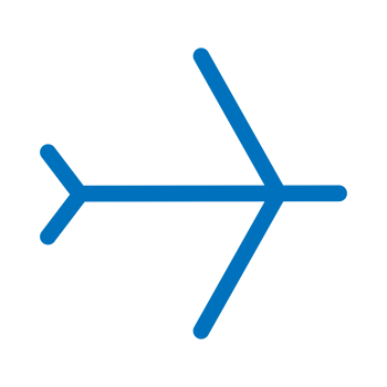 Flight mode icon design for web interfaces and applications png