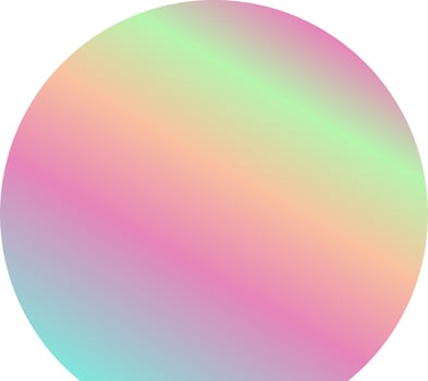 Holographic Shape Decorative Element Vector