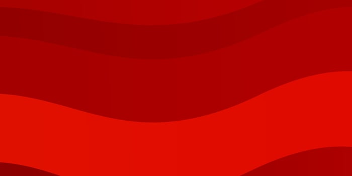 Light Orange vector background with bent lines.