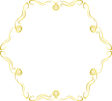 Gold Ornament Crop-out png