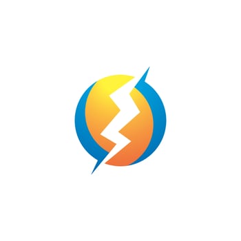 Lightning Logo Template vector