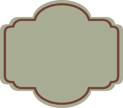 vintage style label design. vector