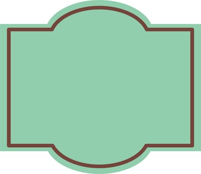 vintage style label design. vector