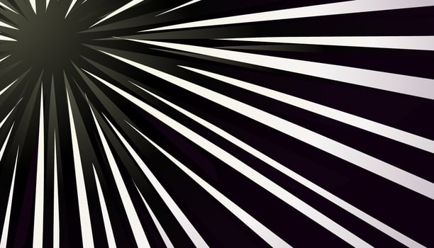 Aesthetic black comic background design suitable for comics, poster designs, invitations, greeting cards and more vector