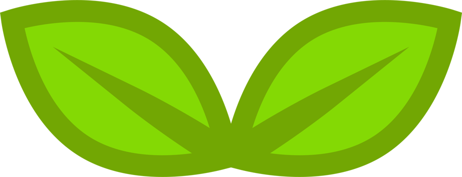 green leaf icon concept png