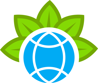 green with leaf icon png
