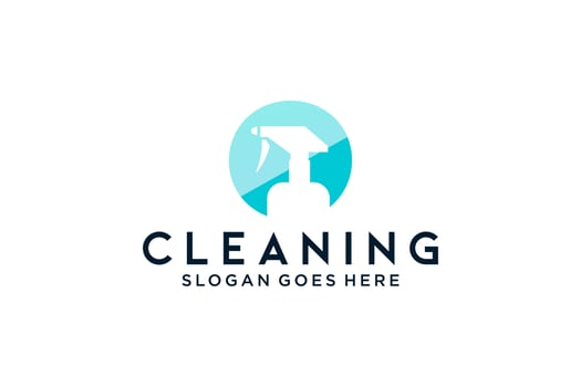 Letter O for cleaning clean service Maintenance for car detailing, homes logo icon vector template.
