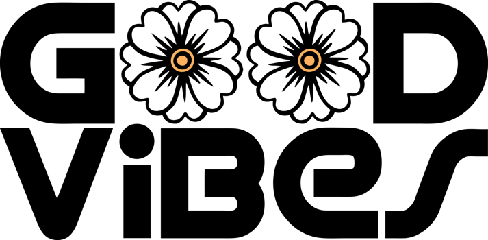Good Vibes Flower Design png