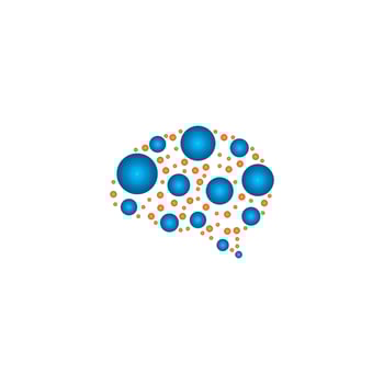 Brain logo images vector