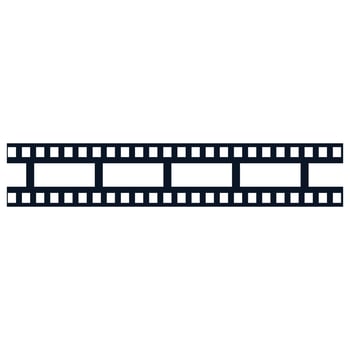 Film strip logo images vector