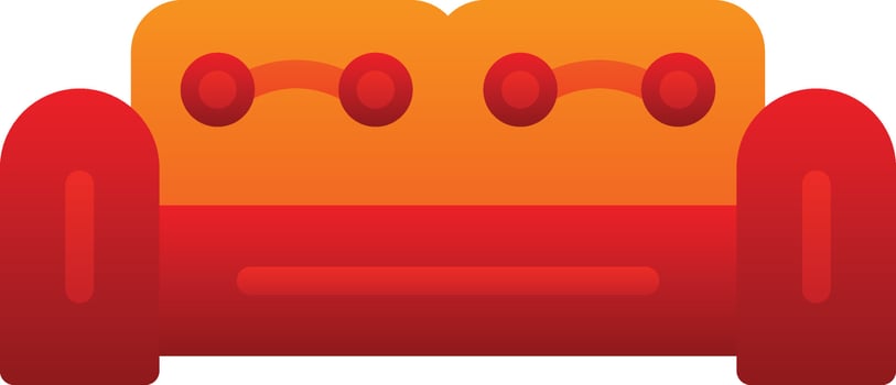 Sofa Vector Icon Design