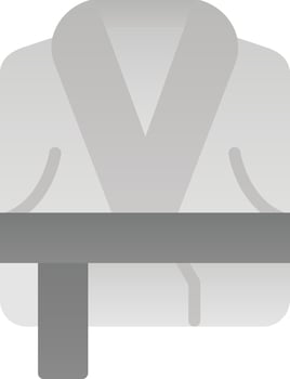 Bathrobe Vector Icon Design