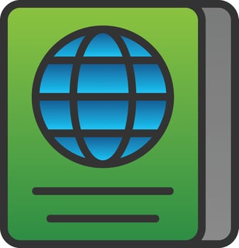 Passport Vector Icon Design
