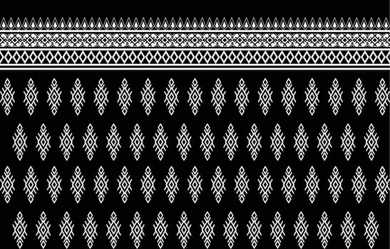 American fabric pattern design. Use geometry to create a fabric pattern. Design for textile industry, background, carpet, wallpaper, clothing, Batik, and ethnic fabric. vector