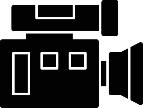 Camera Glyph Icon vector