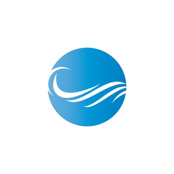 Wave symbol vector icon illustration design
