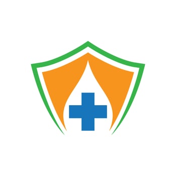 Medical care logo images vector