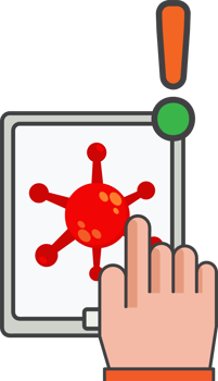 flat style smartphone icon concept png